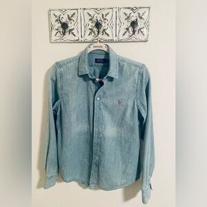 Polo by Ralph Lauren - Classic Button Down - Chambray- Medium
